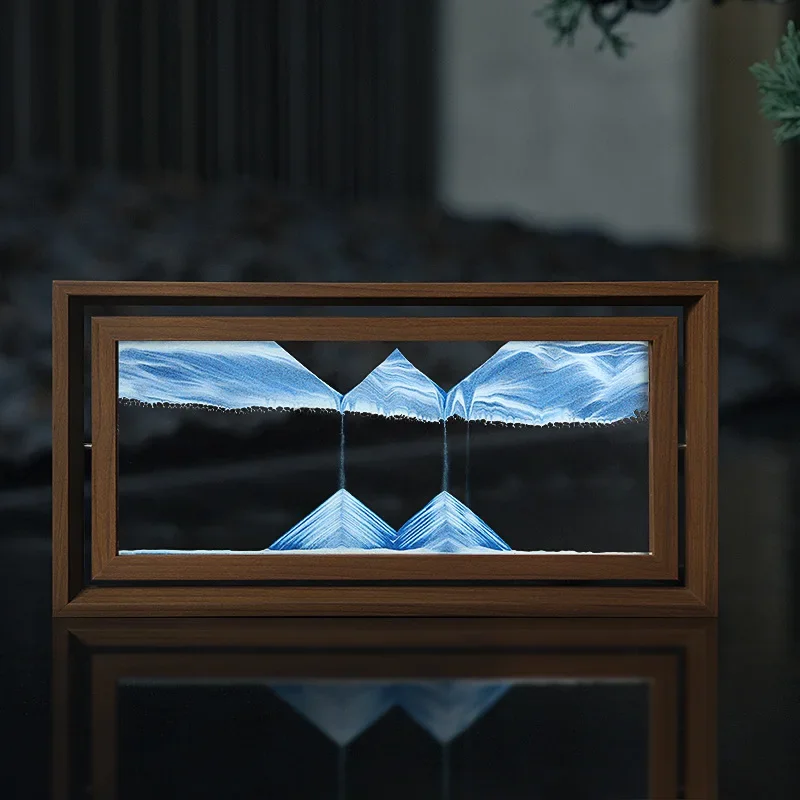 3D obrotowy krajobraz piaskowy – Engraved Wood Frame recenzja i cena