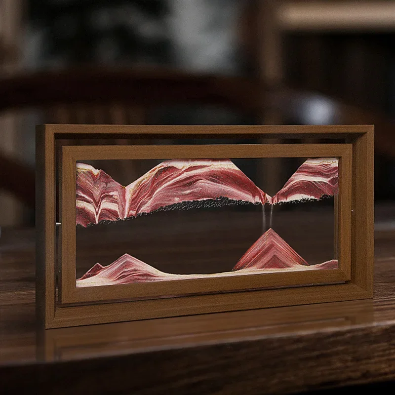 3D obrotowy krajobraz piaskowy – Engraved Wood Frame recenzja i cena