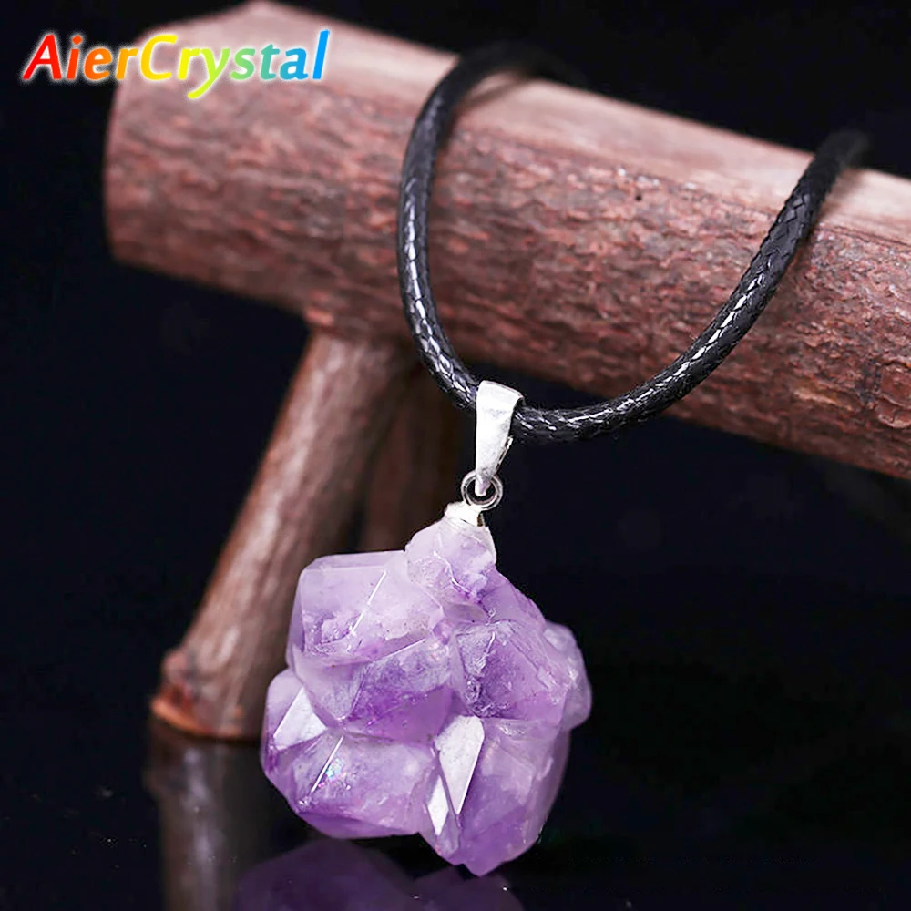 Naturalny ametyst urugwajski S – Birth Flower Necklace recenzja i cena