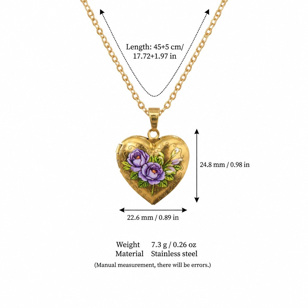 Naszyjnik z zawieszką w kształ – Birth Flower Necklace recenzja i cena